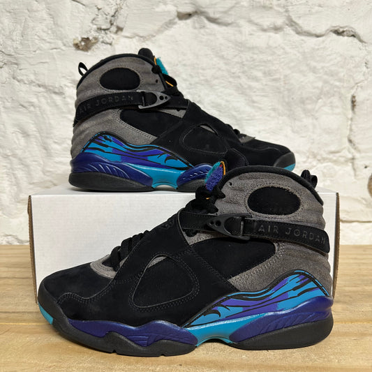 Air Jordan 8 Aqua Sz 9