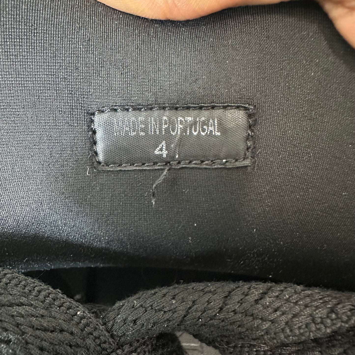 Lanvin Curb XL Triple Black Sneaker Sz 8 (41)