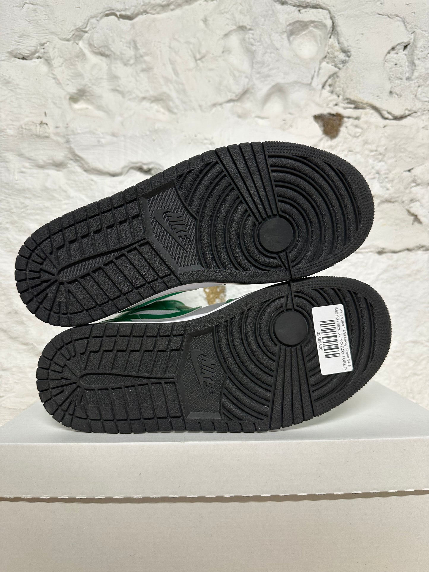 Air Jordan 1 Mid Lucky Green Sz 8
