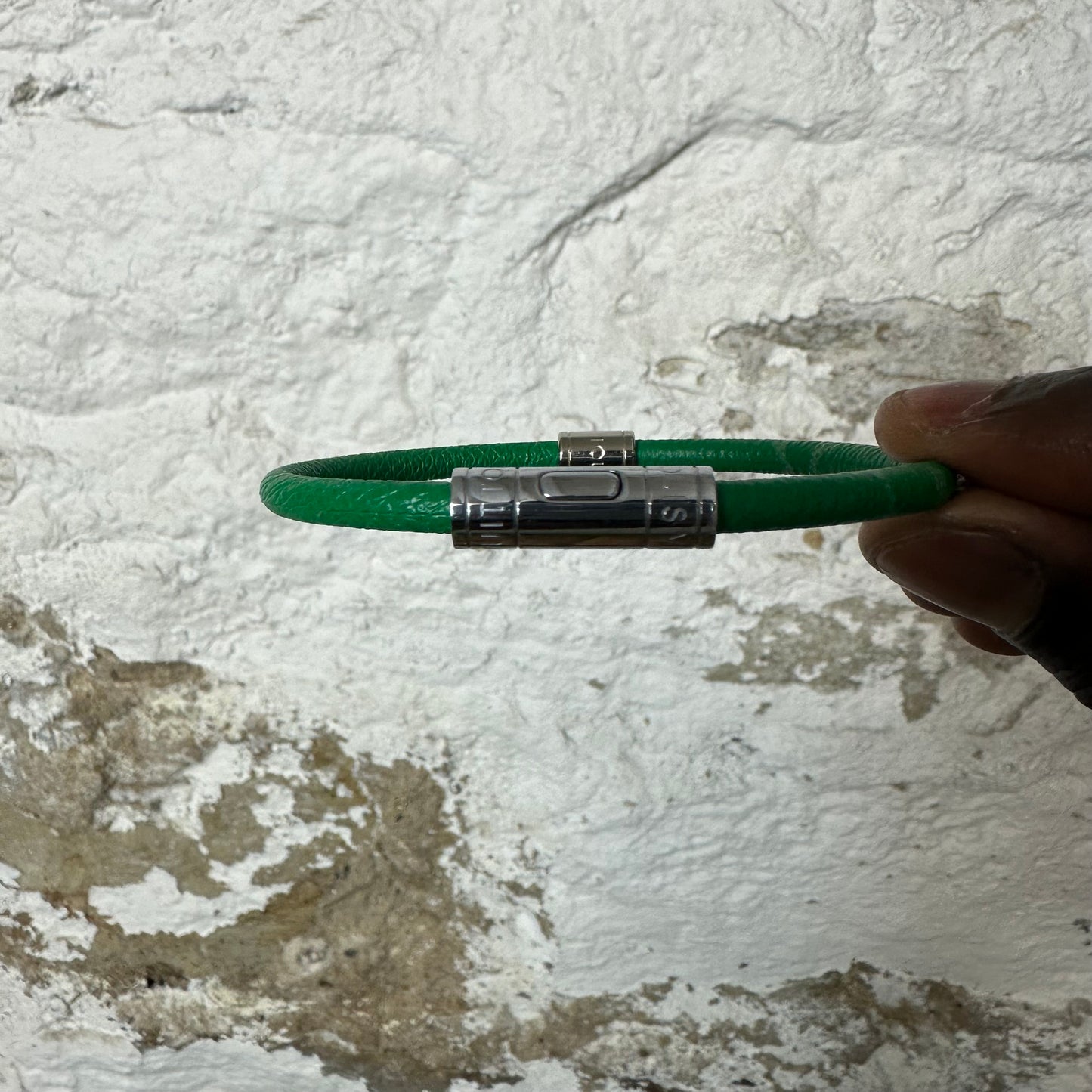 Louis Vuitton Green Monogram Keep It Bracelet