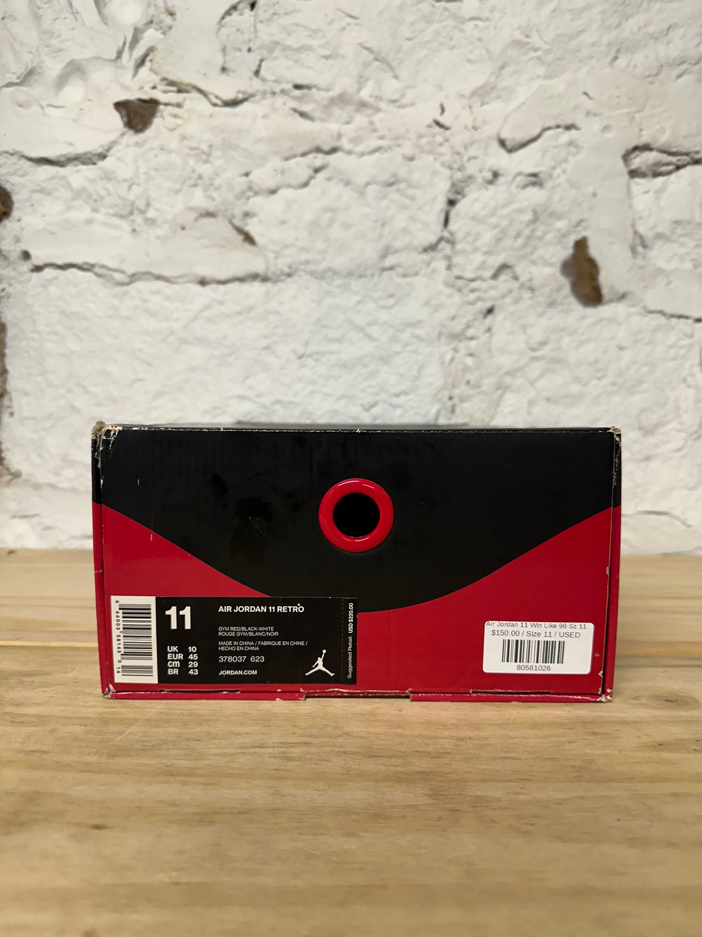 Air Jordan 11 High Win Like 96 Sz 11