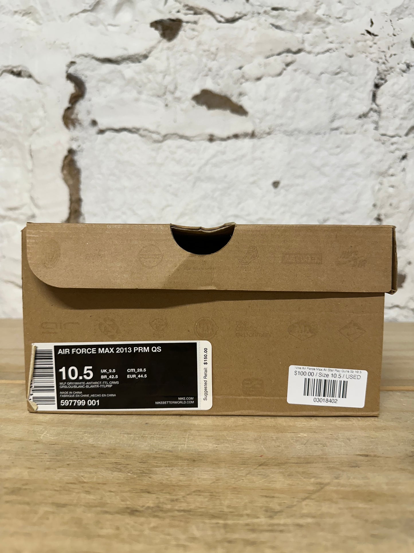 Nike Air Force Max All Star Ray Guns Sz 10.5