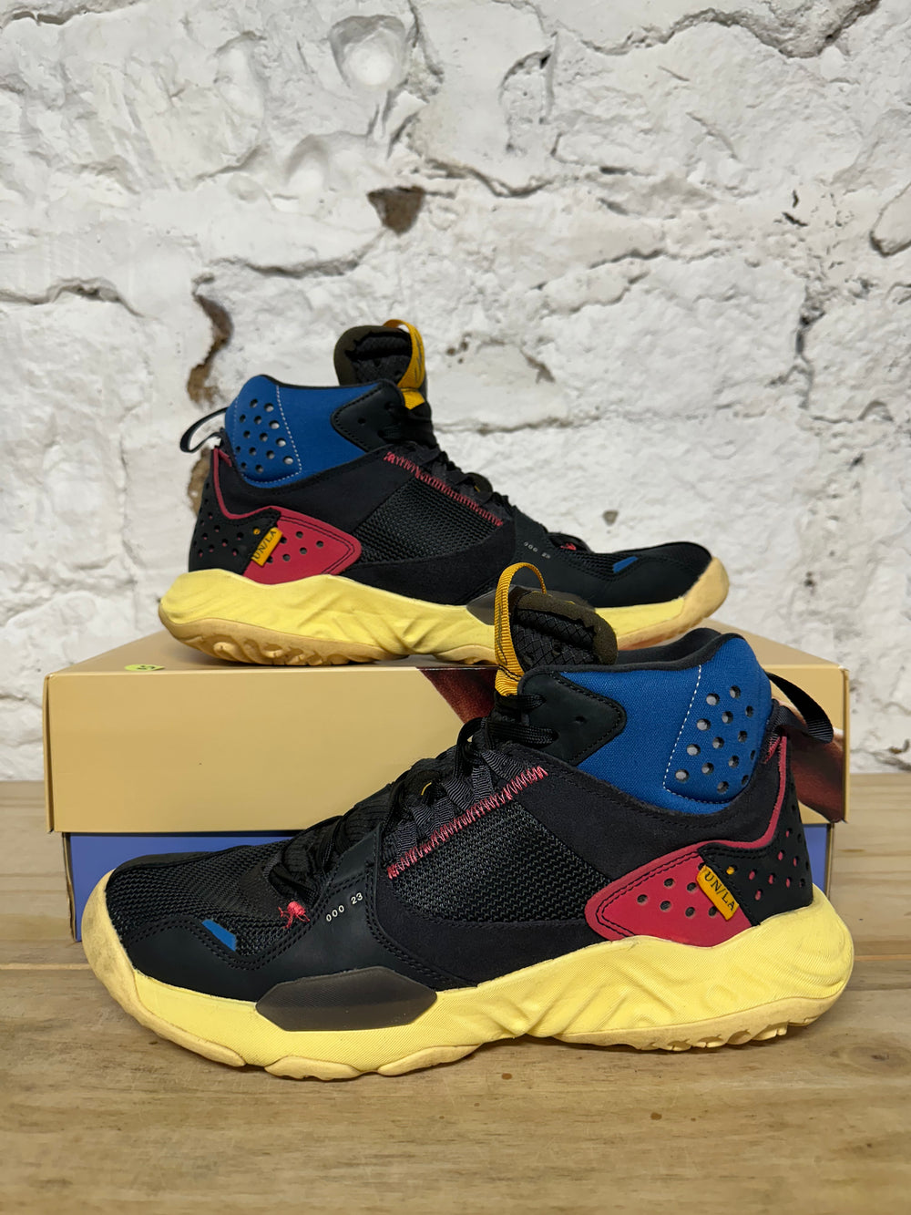 Air Jordan Delta Mid Union Off Noir Sz 10.5