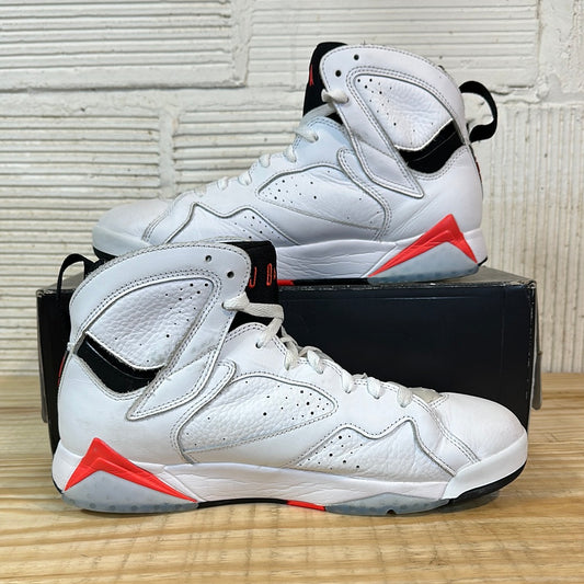 Air Jordan 7 White Infrared Sz 10