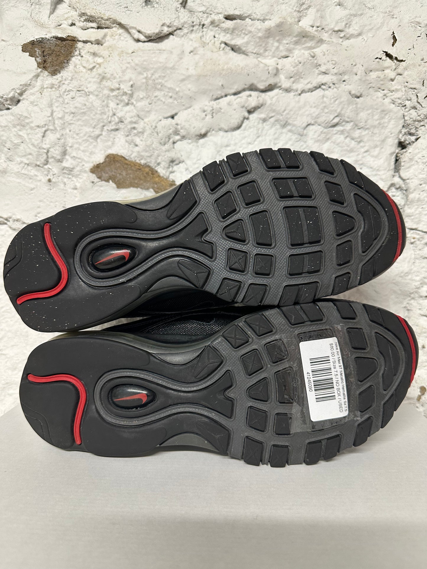 Nike Air Max 97 Metallic Hematite Sz 7.5