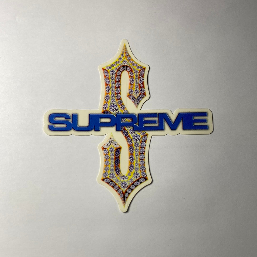Supreme Diamond Sticker