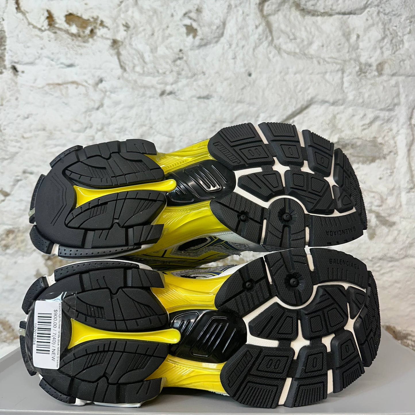 Balenciaga Runner White Blue Yellow Sneaker