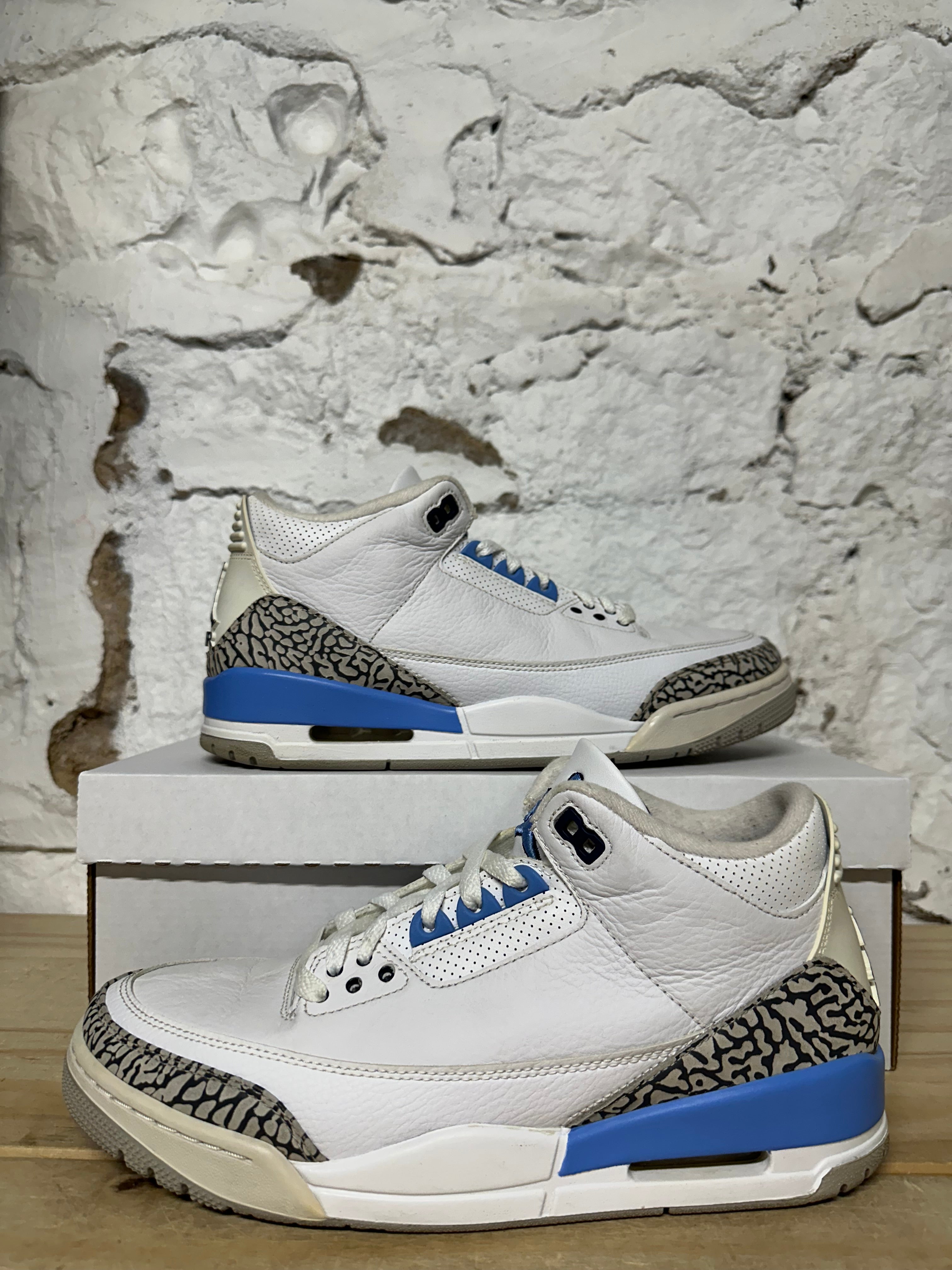 Air Jordan 3 UNC Sz 9.5