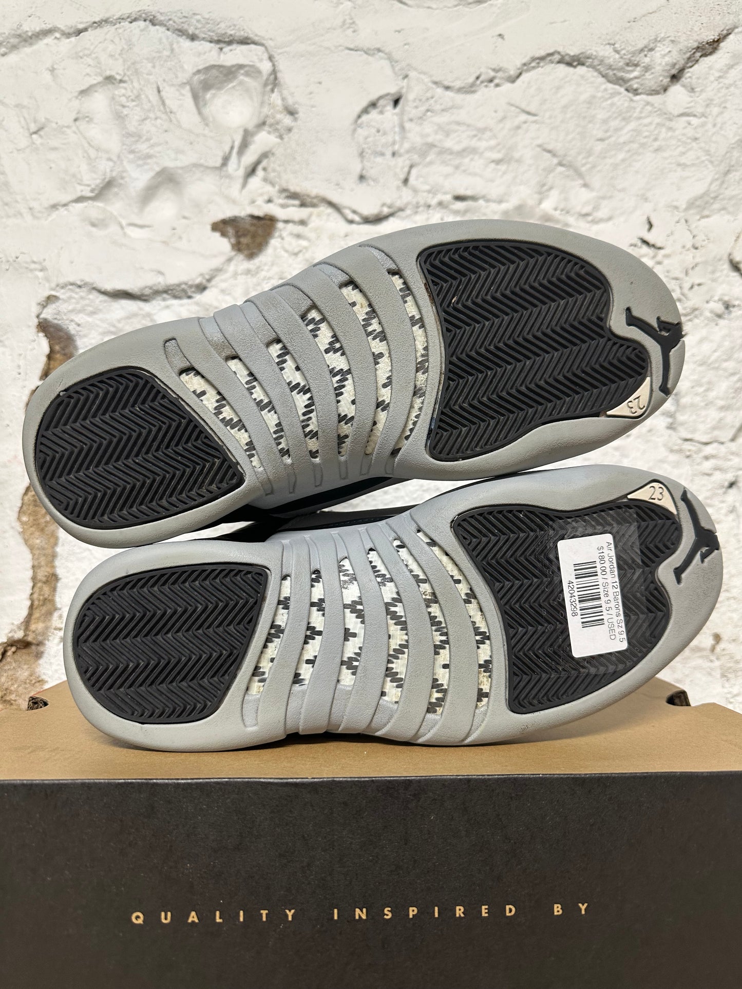 Air Jordan 12 Barons Sz 9.5