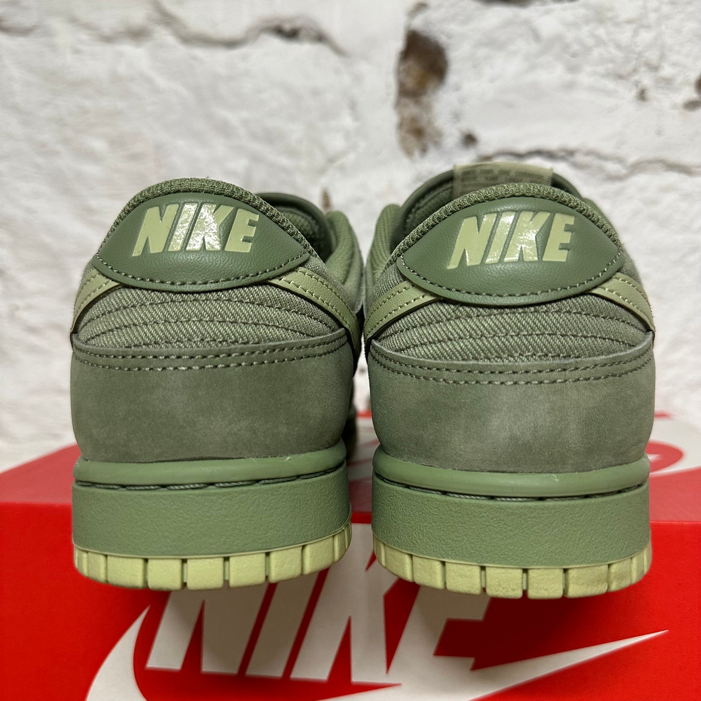 Nike Dunk Low Oil Green Olive Sz 10