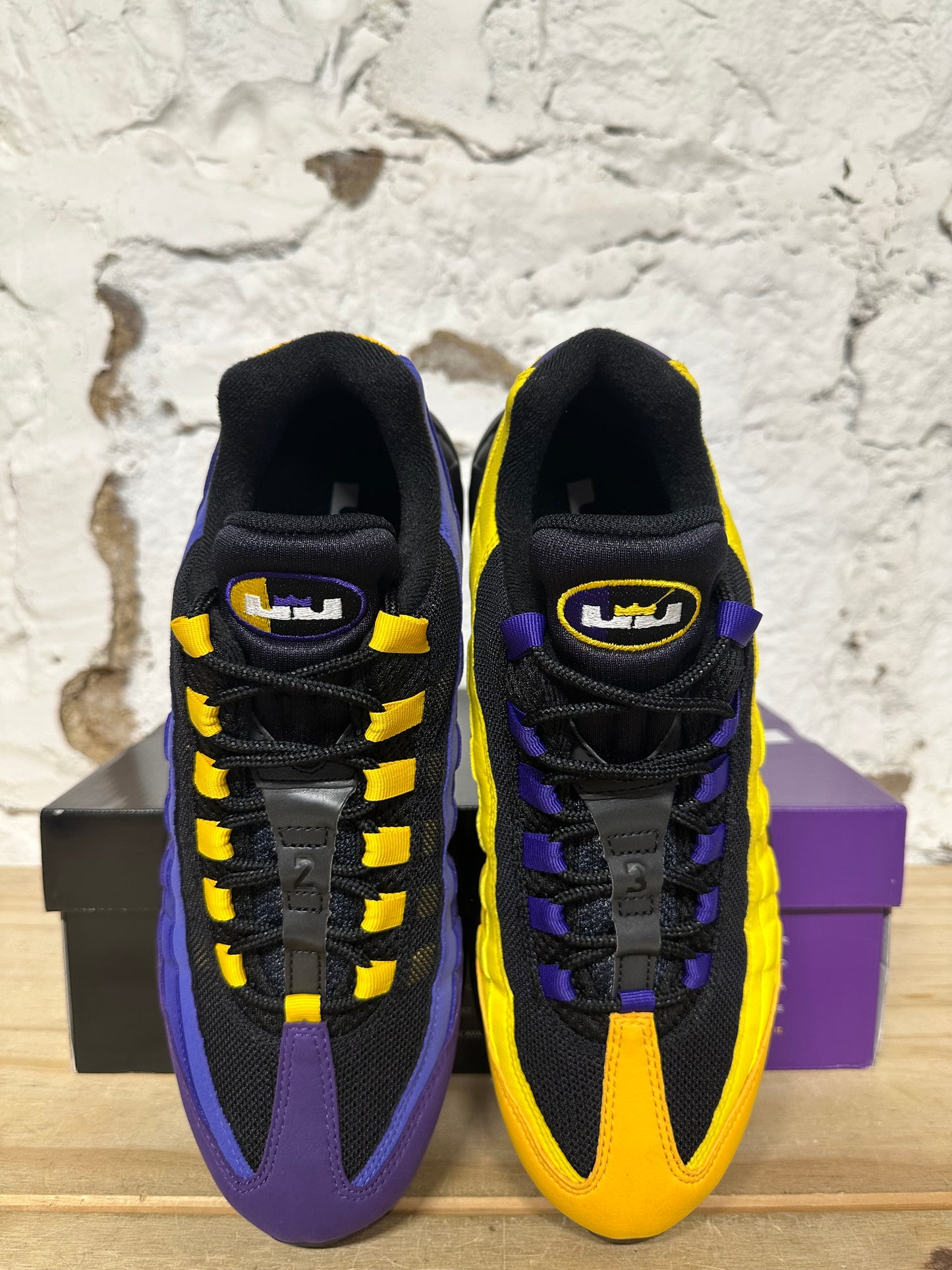 Nike Air Max 95 NRG Lebron Lakers Sz 10 DS
