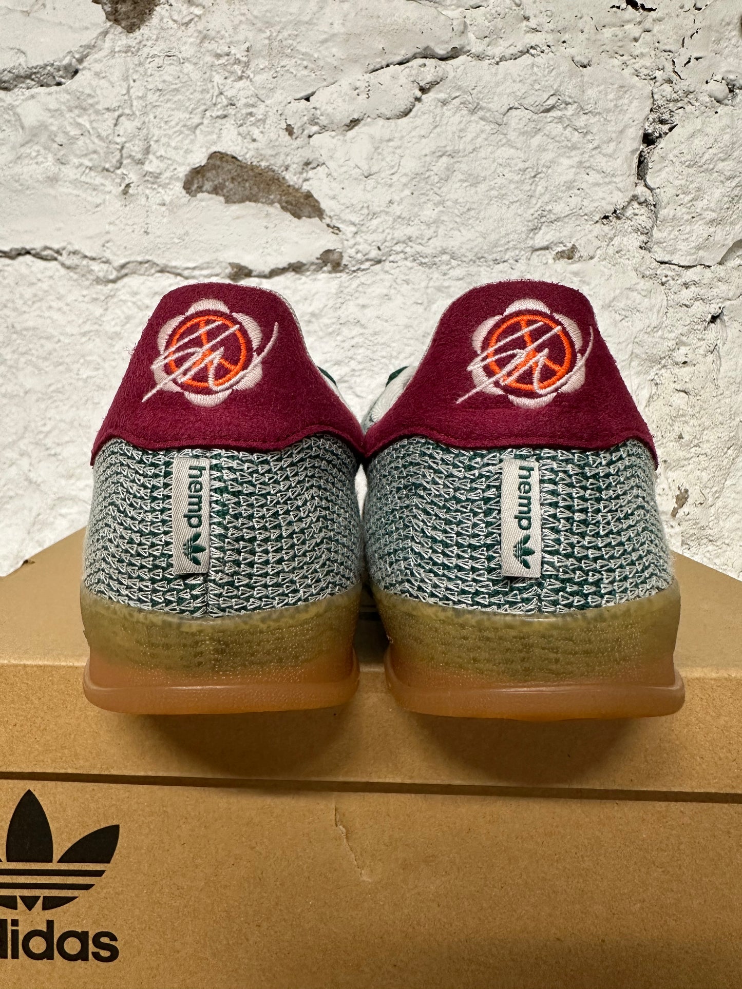 Adidas Gazelle Sean Wotherspoon Hemp Sz 9.5