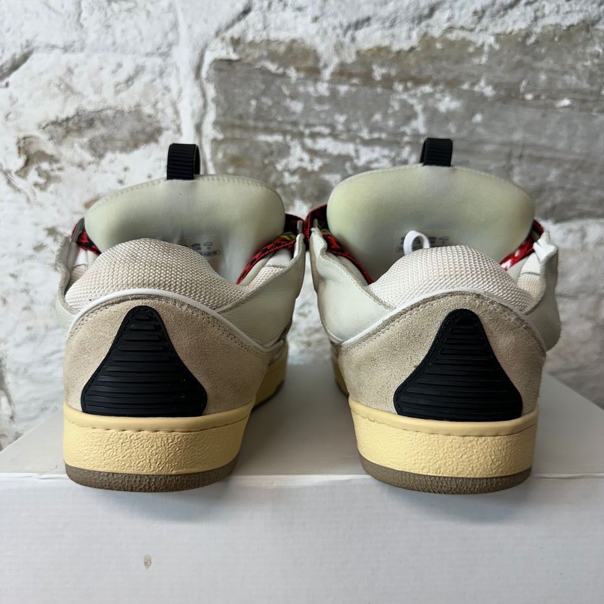 Lanvin Curb Multicolor Lace Grey Sneaker Sz 9 (42)