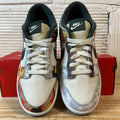 Nike Dunk Low Sail Multi-Camo Sz 8