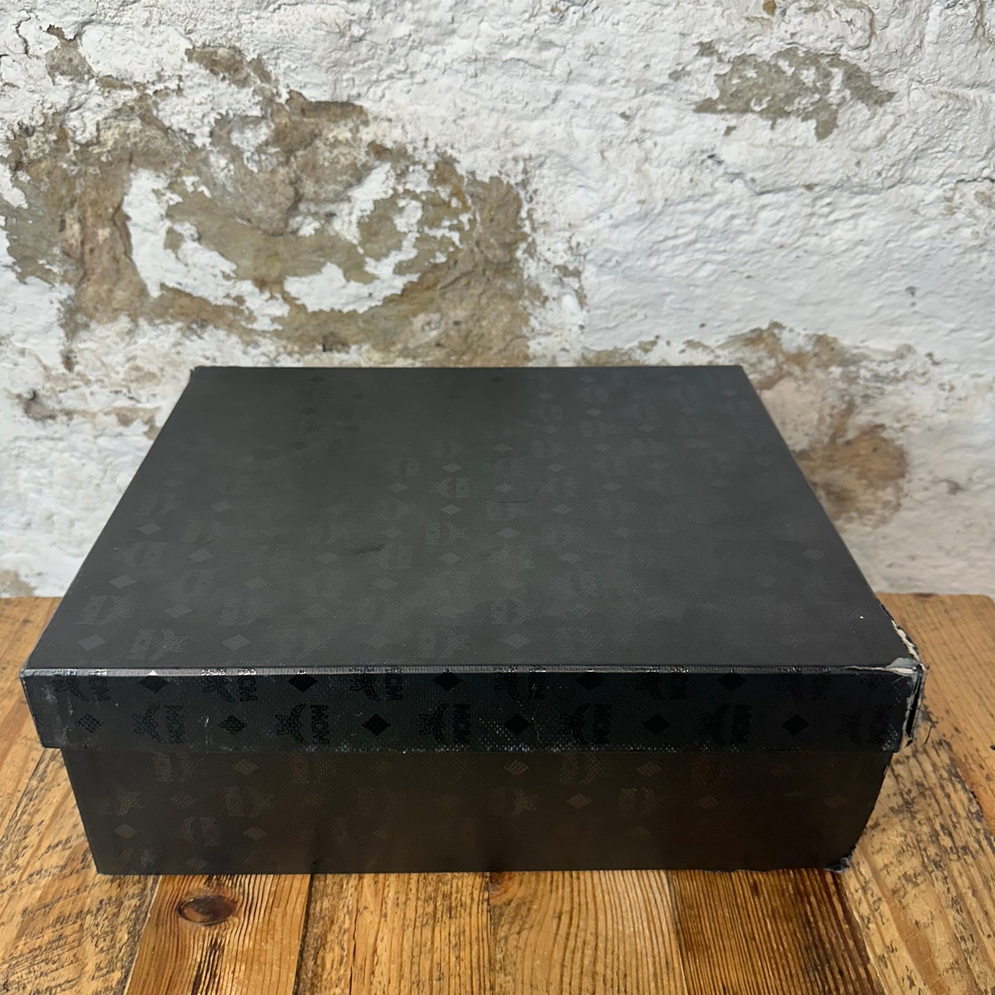 MCM High Brown Monogram Sneaker Sz 10 (43)