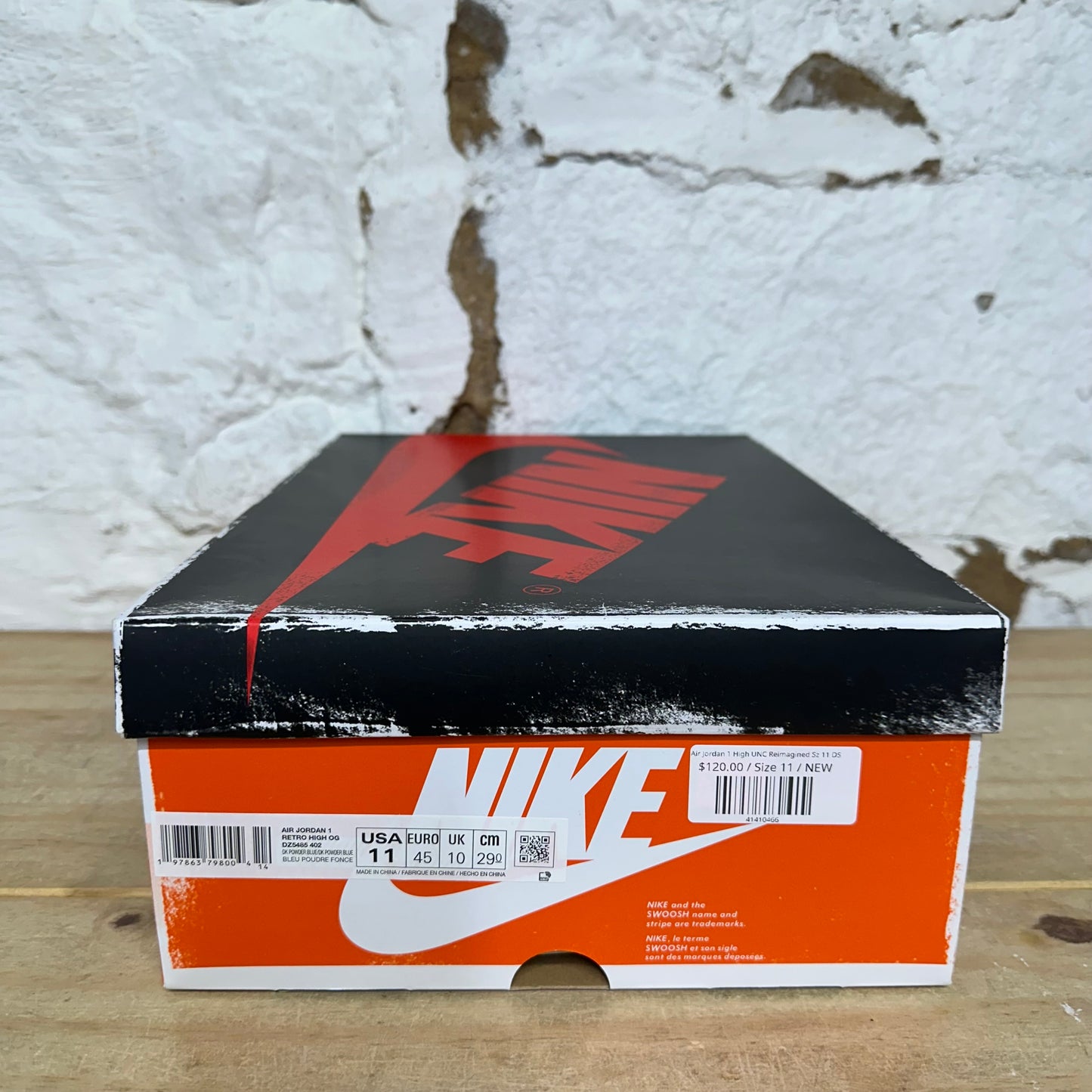 Air Jordan 1 High UNC Reimagined Sz 11 DS