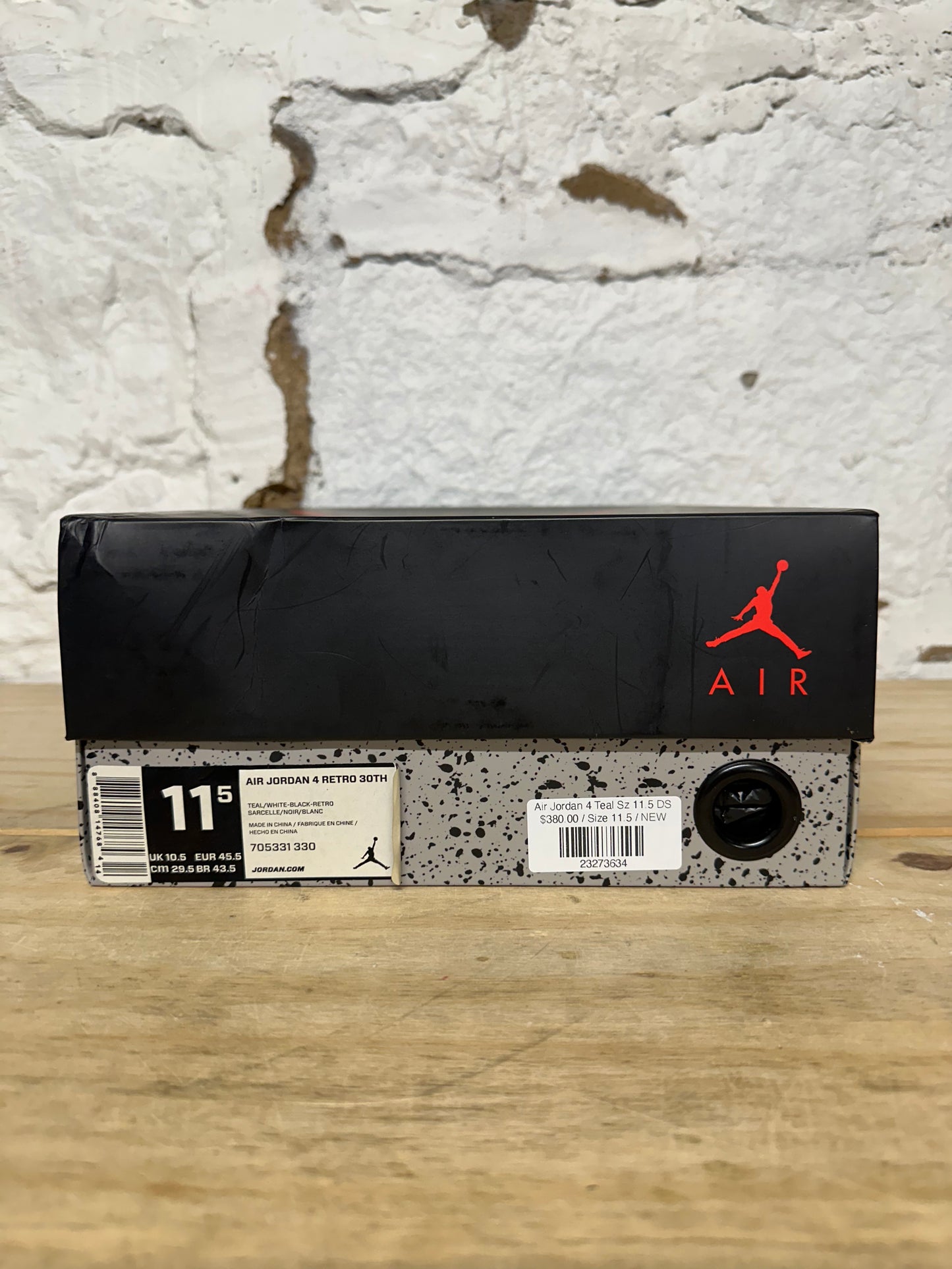 Air Jordan 4 Teal Sz 11.5 DS