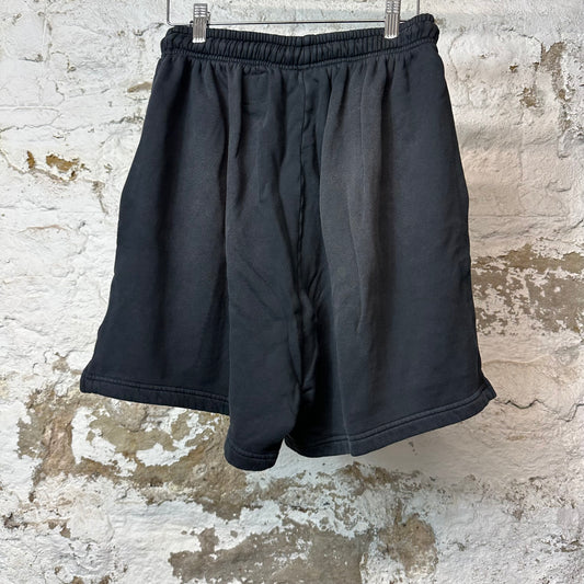 Hellstar Red Flame Black Shorts