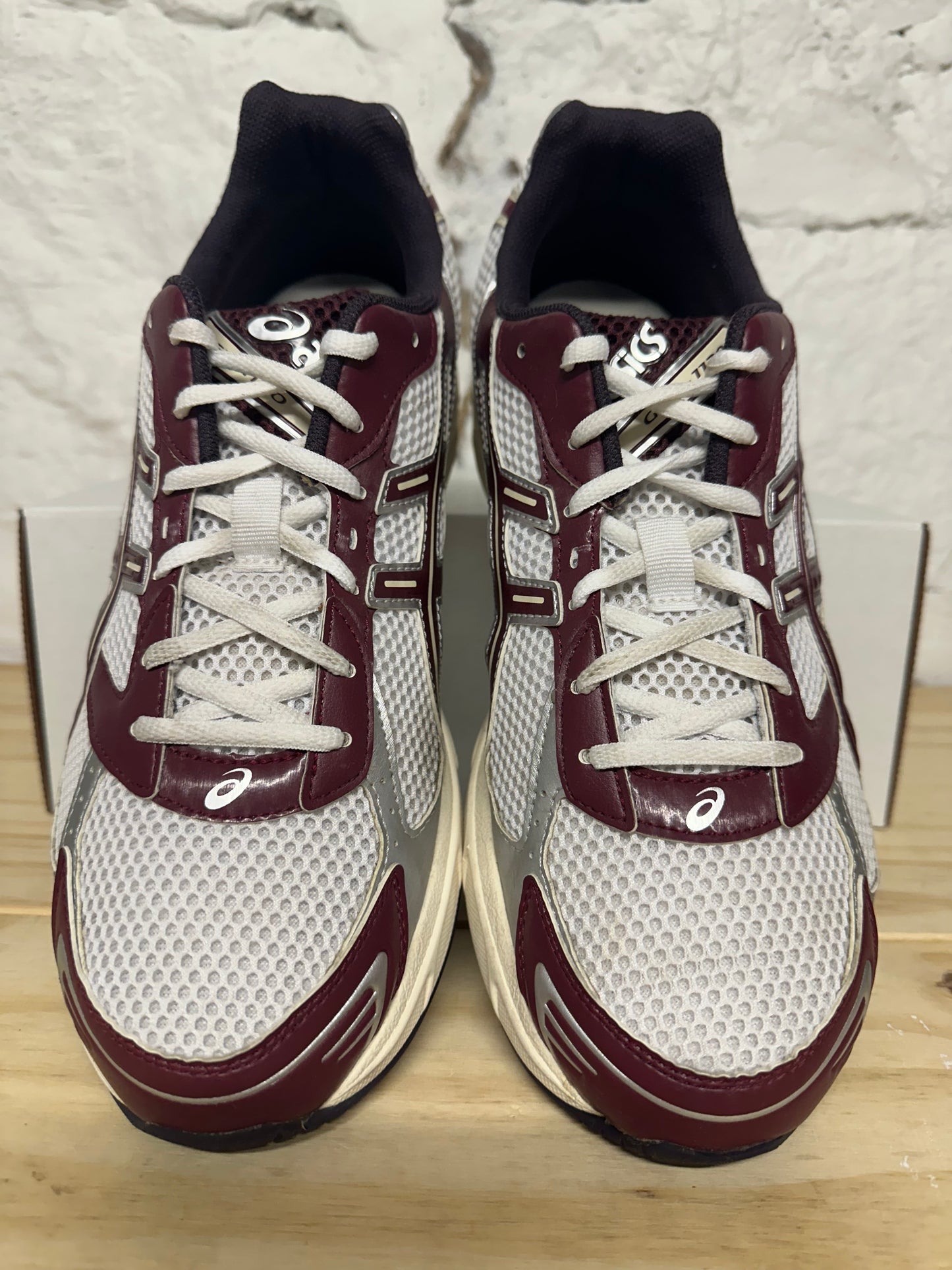 Asics Gel-1130 Maroon White Sz 12