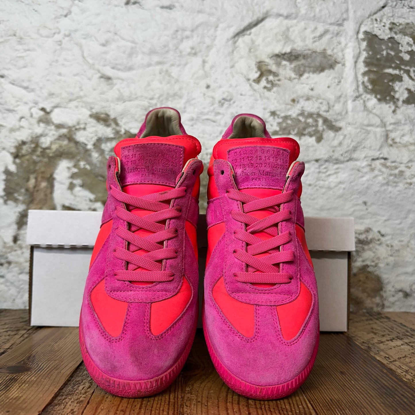 Maison Margiela Replica Fuschia Pink Sneaker Sz 7 (40)