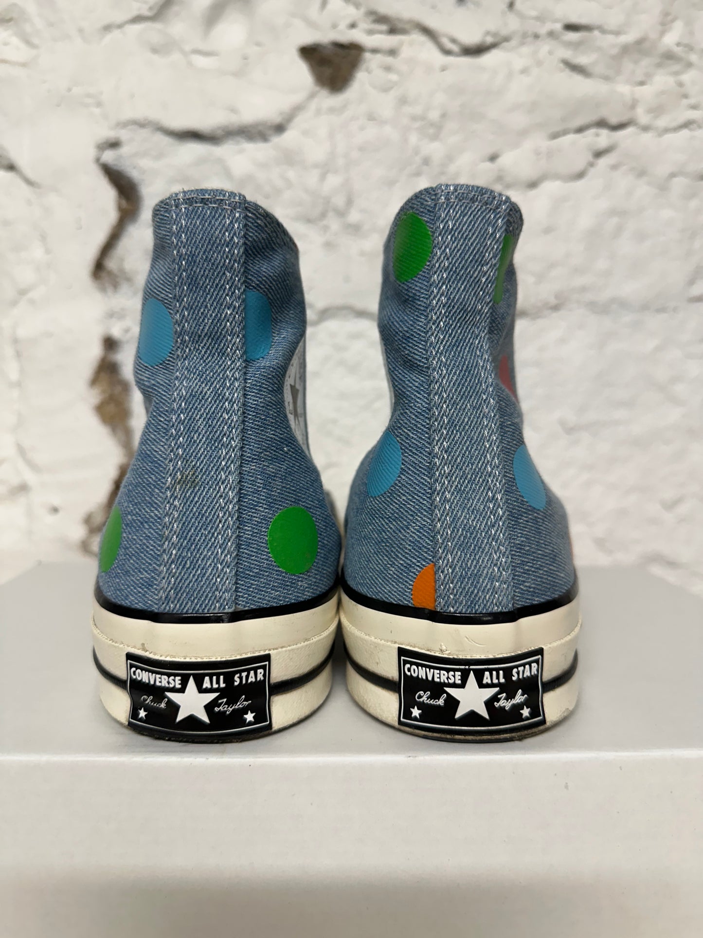 Converse Chuck Taylor All Star 70 Hi Golf Wang Polka Dots Sz 9.5