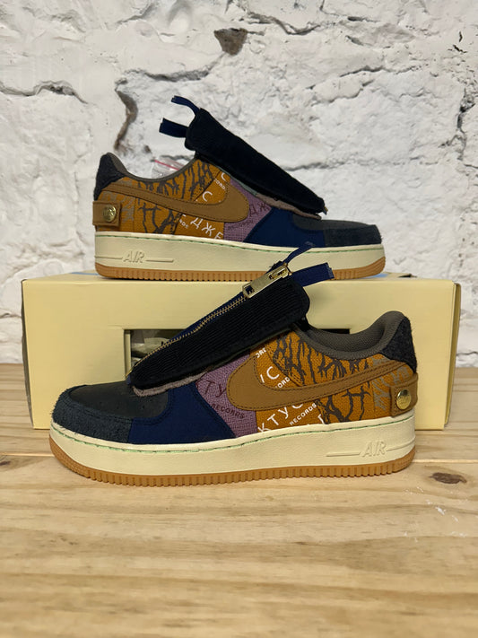 Nike Air Force 1 Low Travis Scott Cactus Jack Sz 9 DS