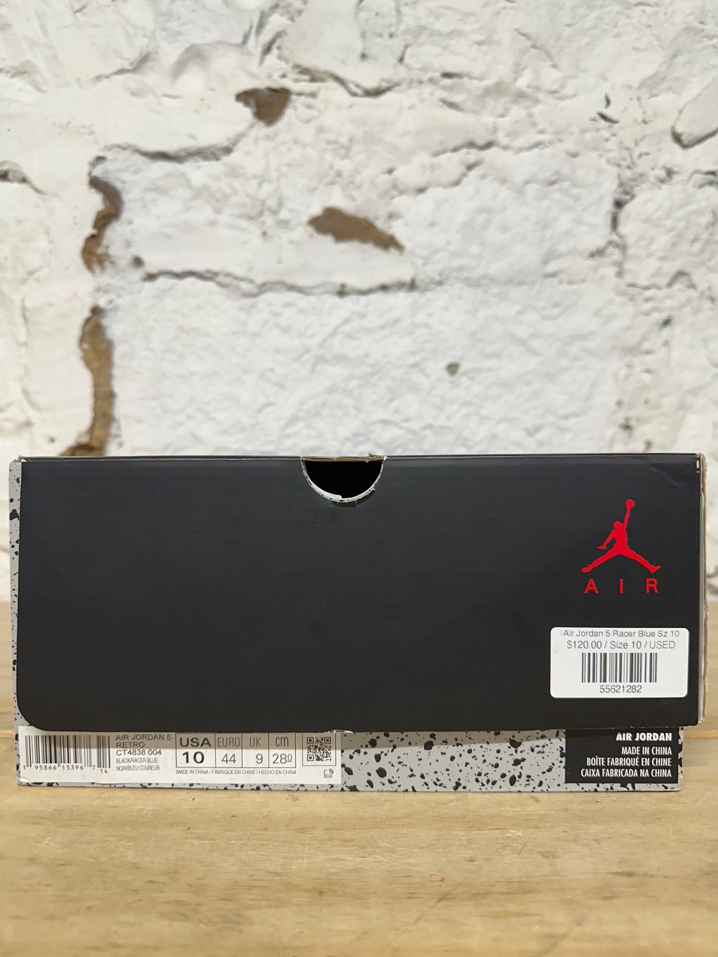 Air Jordan 5 Racer Blue Sz 10