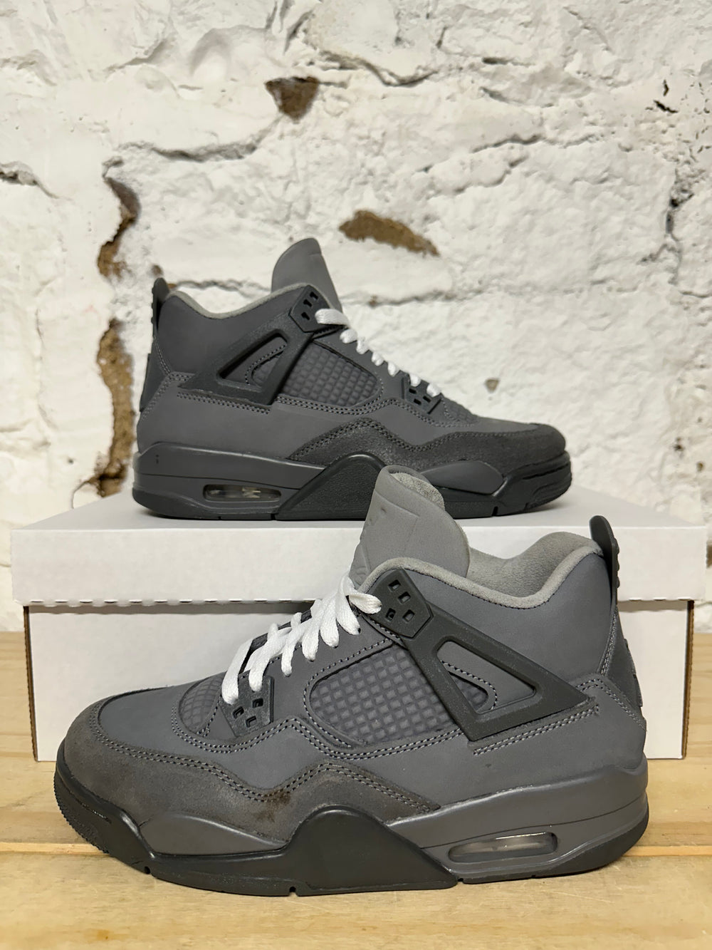 Air Jordan 4 Paris Olympics Wet Cement Sz 6Y