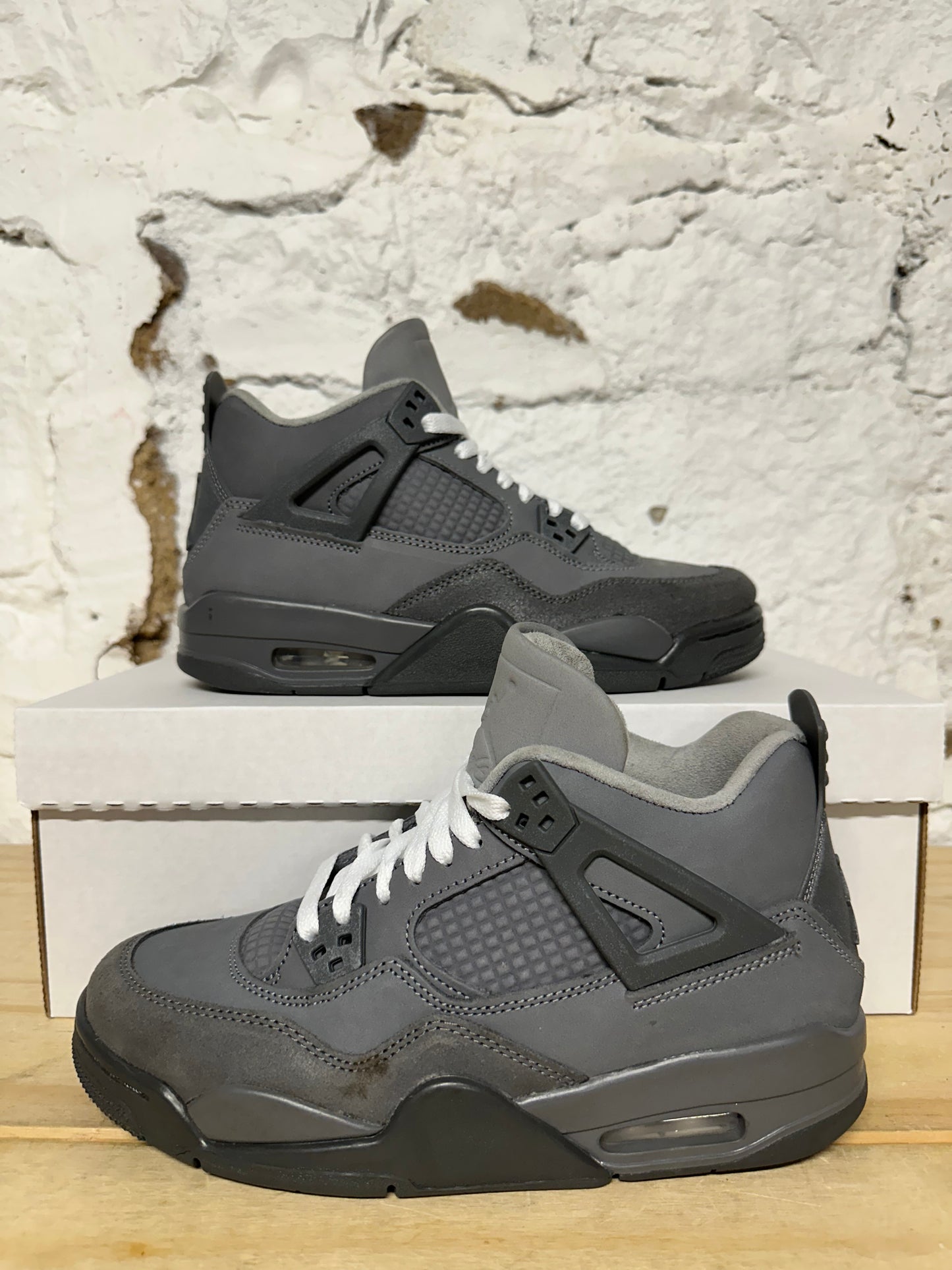 Air Jordan 4 Paris Olympics Wet Cement Sz 6Y