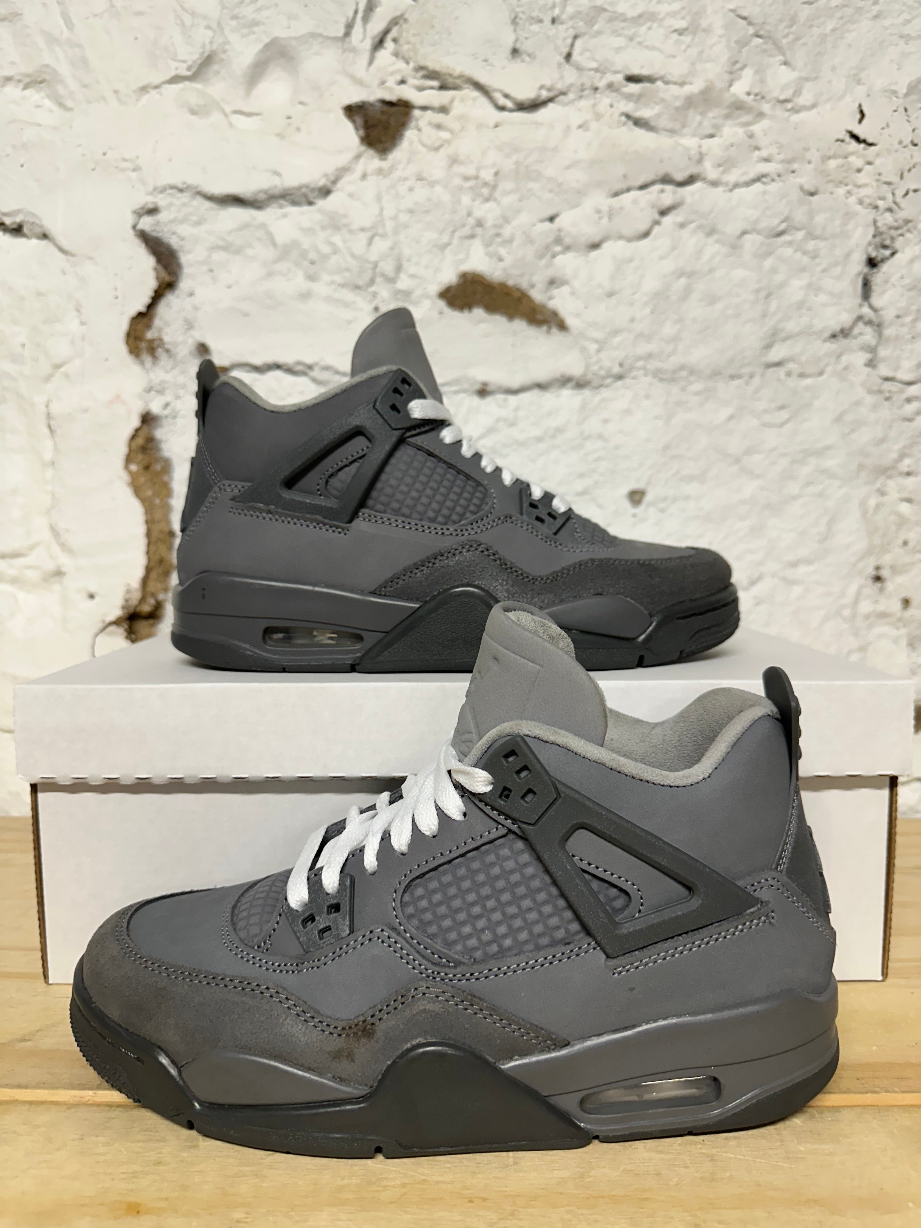 Air Jordan 4 Wet Cement Sz 6Y
