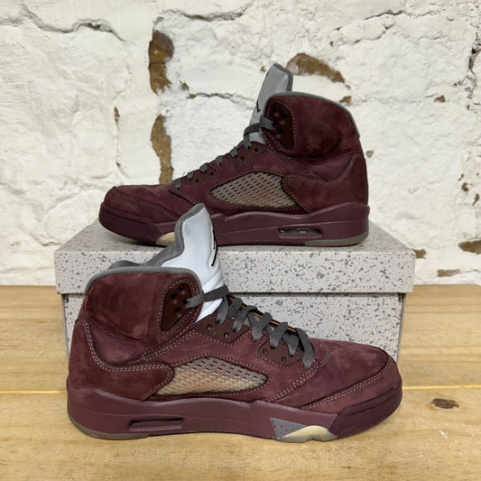 Air Jordan 5 Burgundy Sz 9