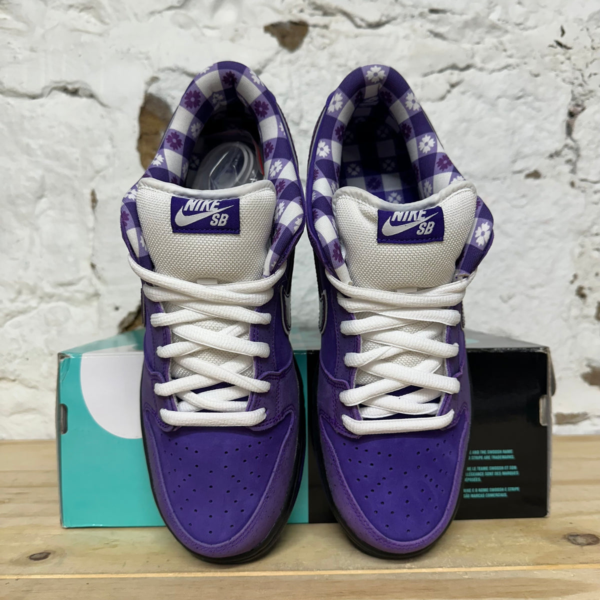 Nike SB Dunk Low Concepts Purple Lobster Sz 9.5