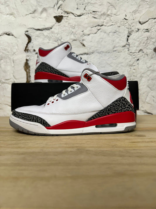 Air Jordan 3 Fire Red Sz 12