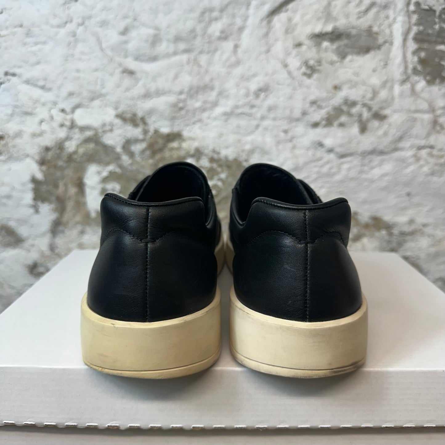 Prada Sport Black Leather Sneaker Sz 9.5 No Box