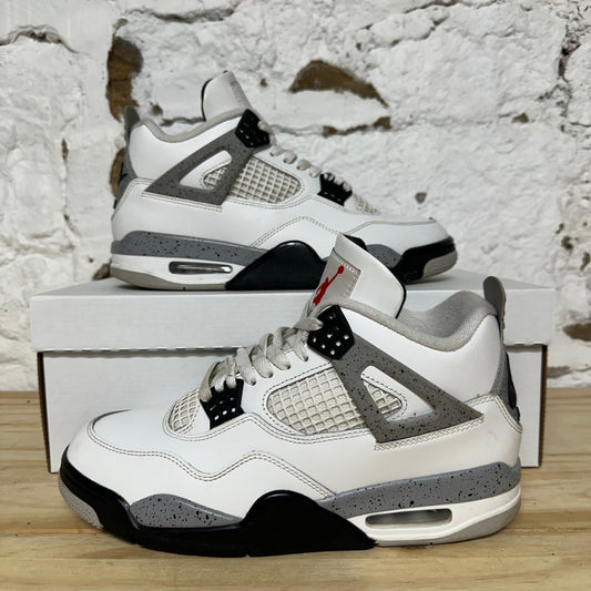 Air Jordan 4 White Cement (2025) Sz 8