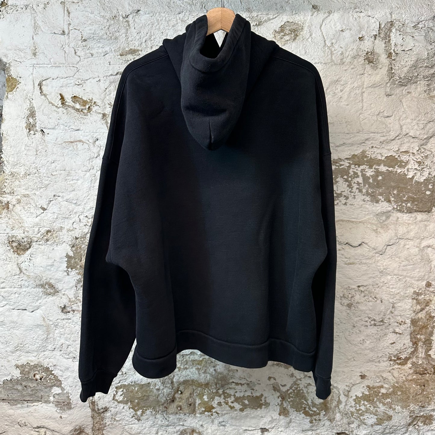 Balenciaga Slime Logo Hoodie Black Sz L (3)