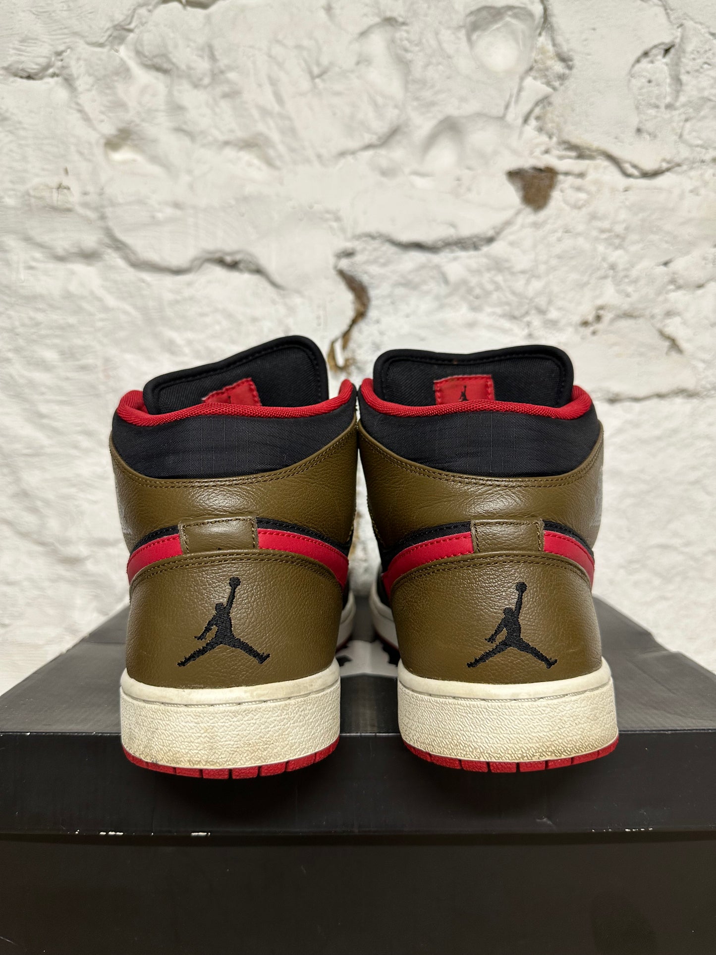 Air Jordan 1 PHAT Light Olive Sz 12.5