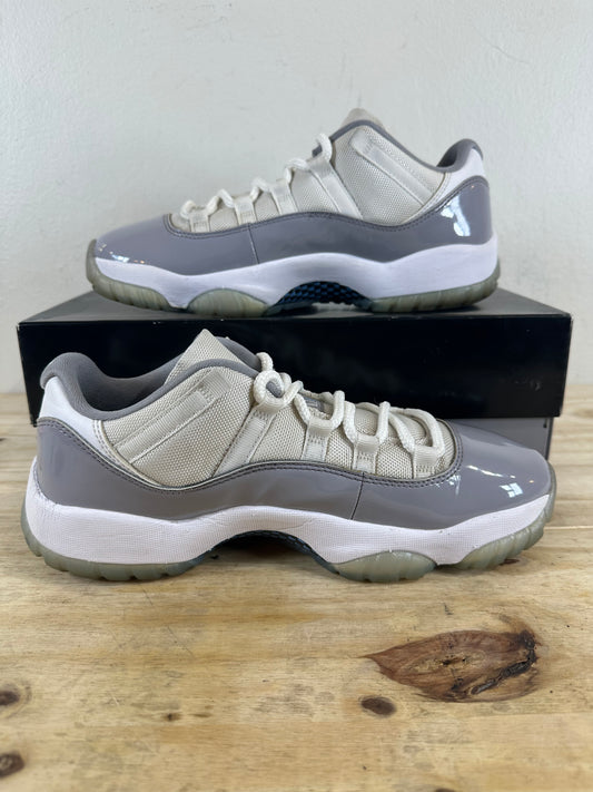 Air Jordan 11 Low Cement Grey Sz 9