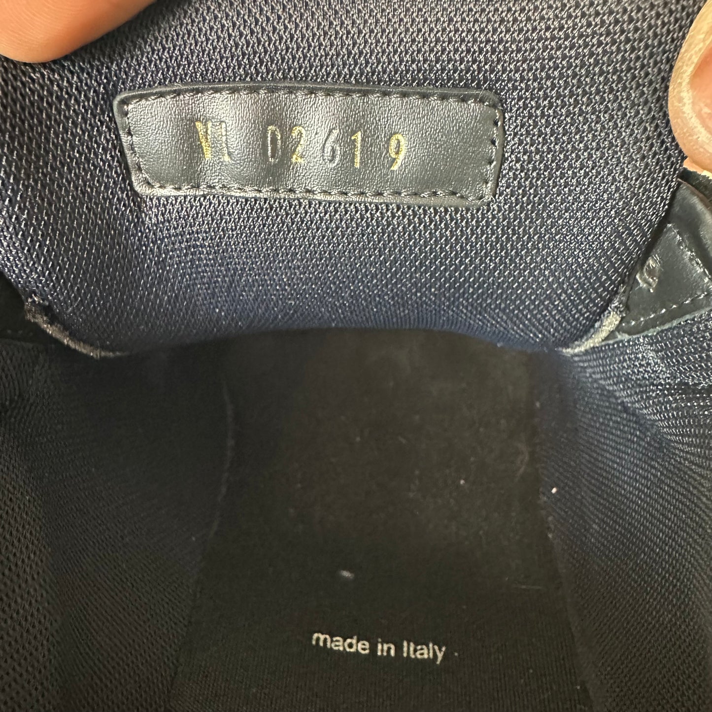 Louis Vuitton Graphite Monogram Trainer Sneaker Sz 10.5 (9LV)