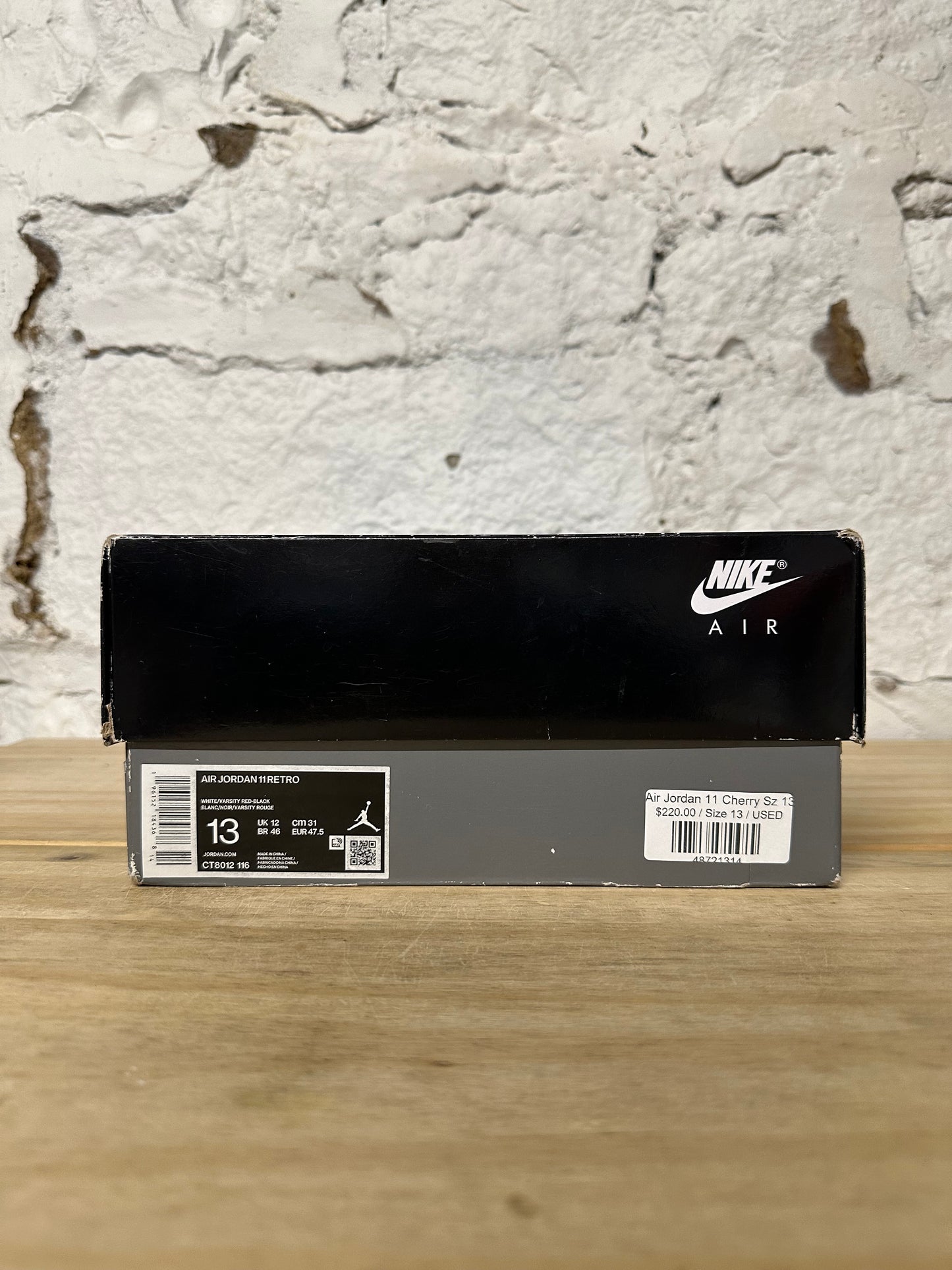 Air Jordan 11 High Cherry Sz 13