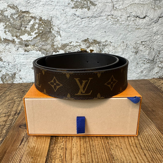 Louis Vuitton Pyramid Brown Monogram Belt Sz (95/38) W/ Box