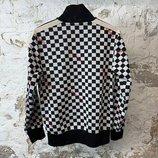 Palm Angels Checkered Track Jacket Sz S
