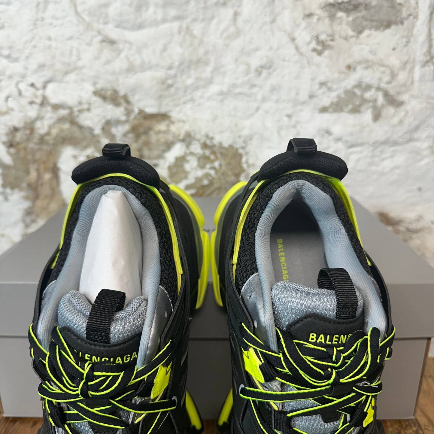 Balenciaga Track Runner Yellow Gray Black Sneaker