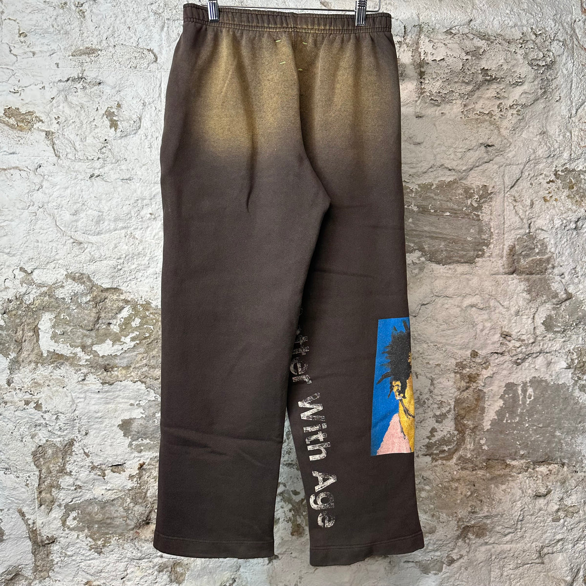 Better With Age Psychodelic Brown Sweatpants Sz M