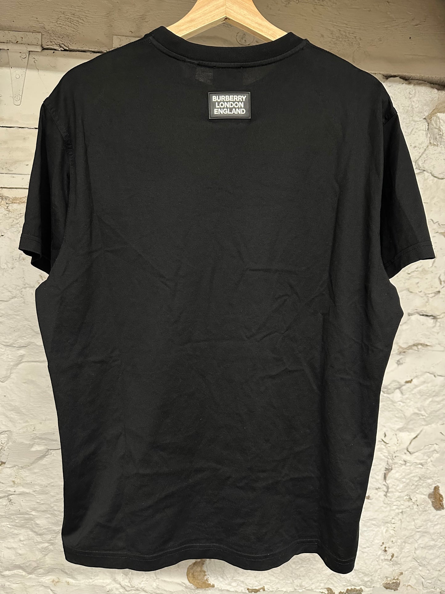 Burberry Labryinth Black T-Shirt Sz XS