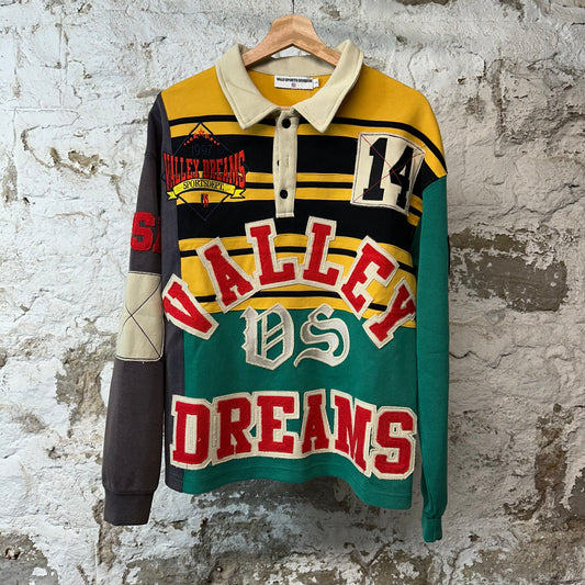 Vale Multicolor Rugby L/s Sz S