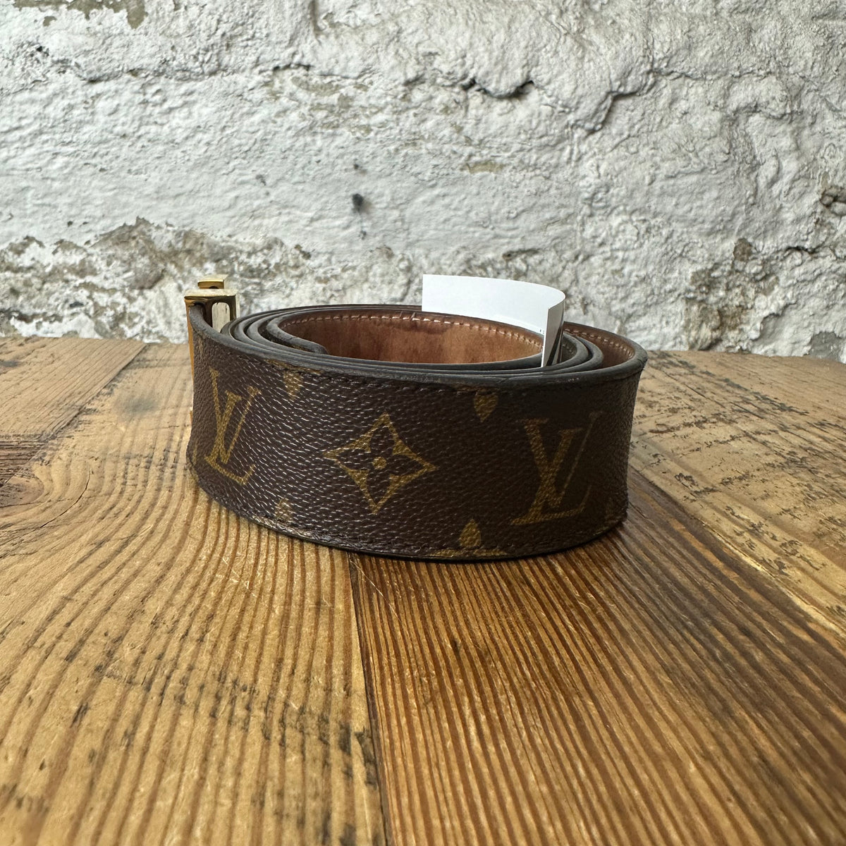Louis Vuitton Brown Monogram Belt Sz (110/44)