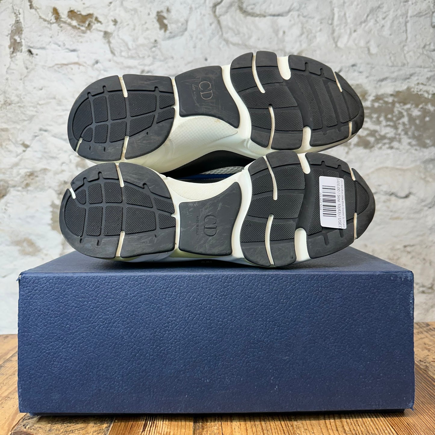 Dior B22 Blue White Black Sneaker Sz 10 (43)