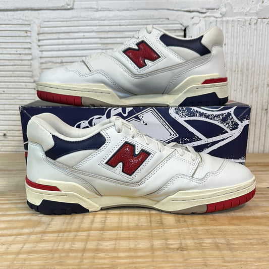 New Balance 550 Aime Leon Dore White Navy Red Sz 11