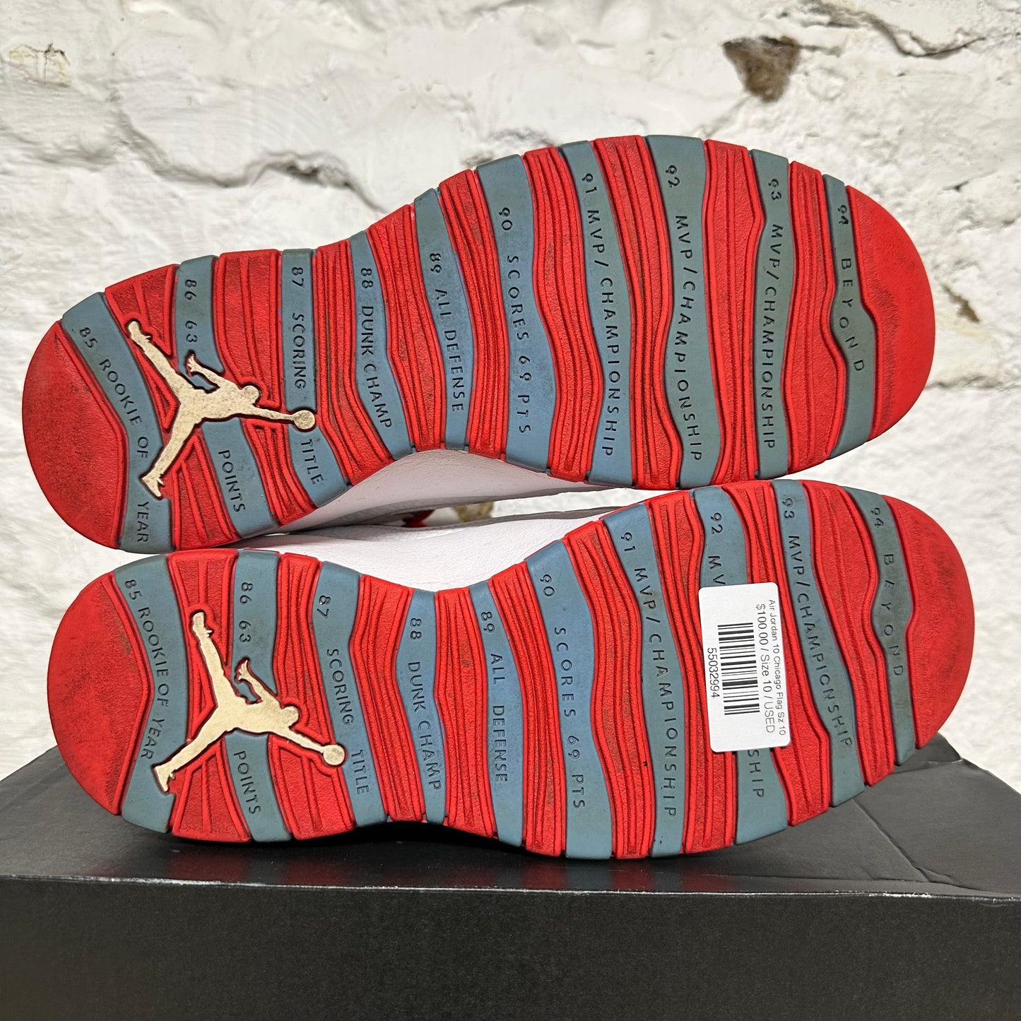 Air Jordan 10 Chicago Flag Sz 10